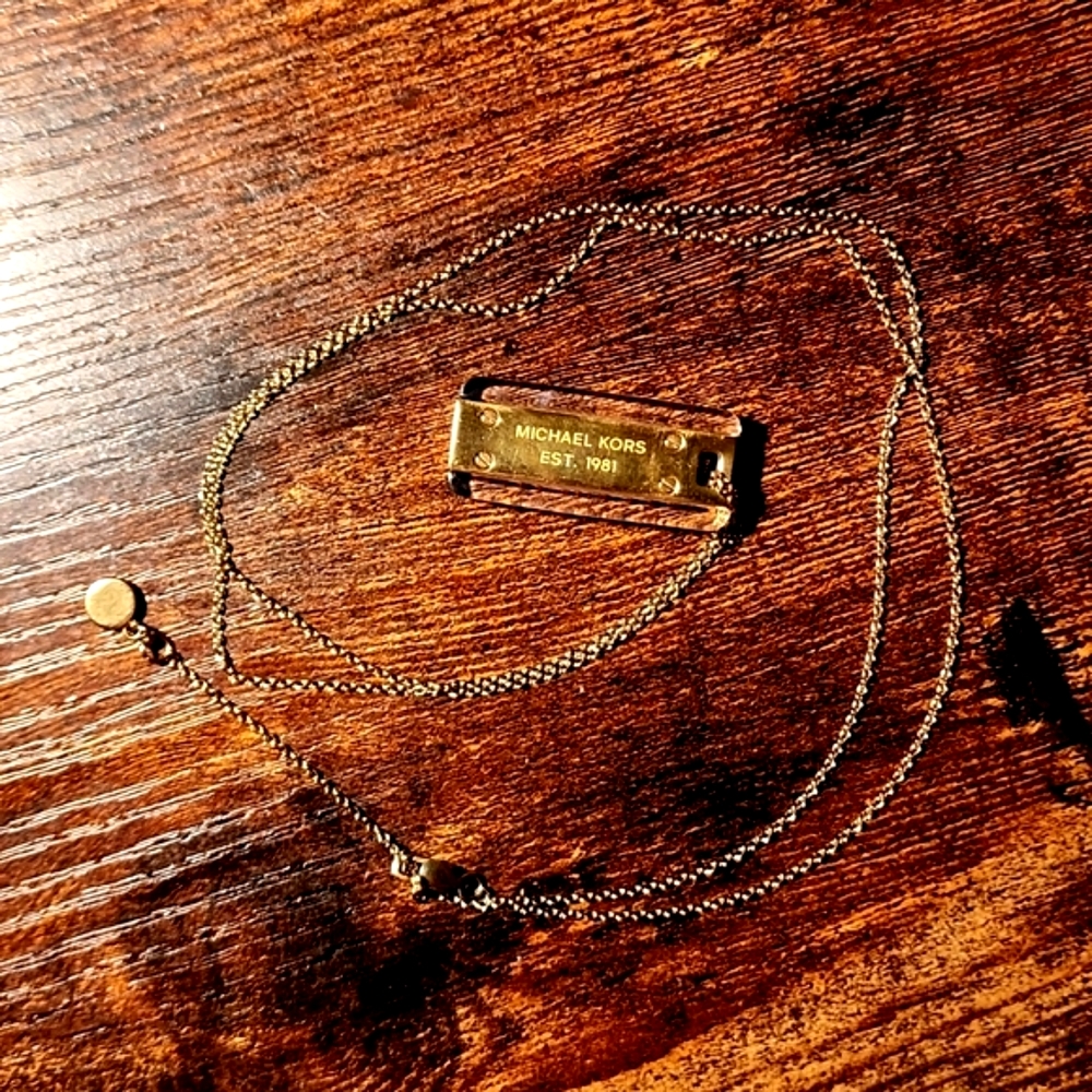 Michael Kors Necklace Gold